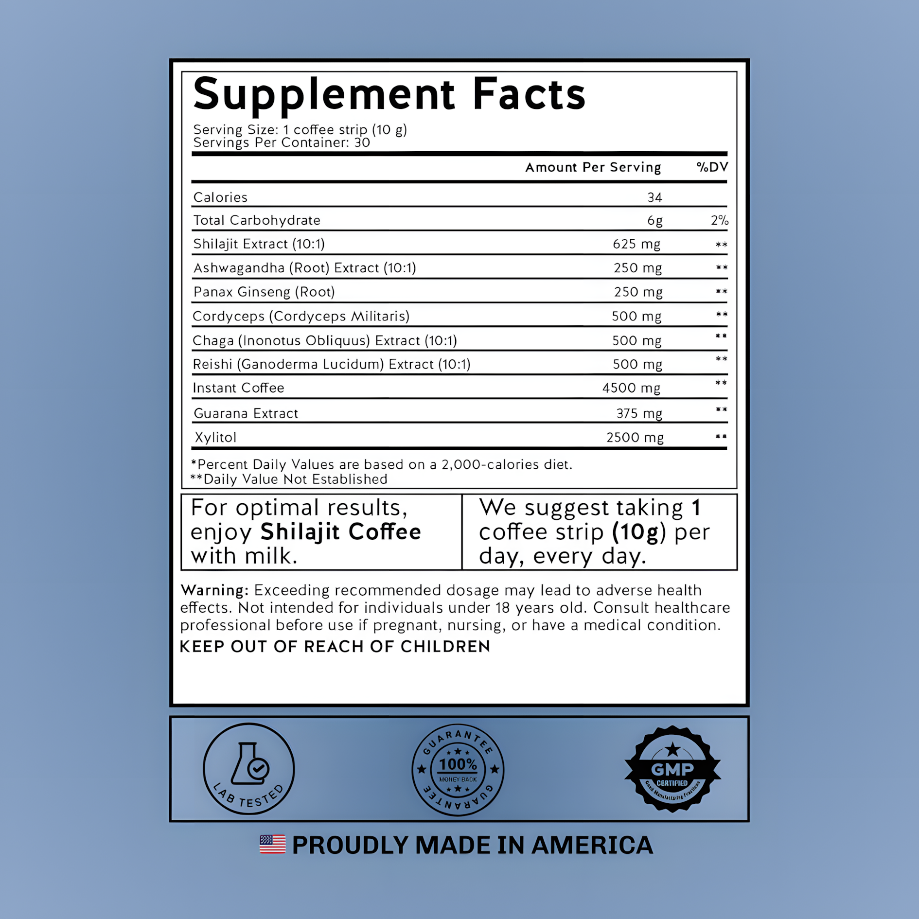 CONQR™ Shilajit Performance Coffee